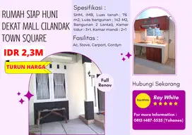 Rumah Siap Huni Dalam Komplek dekat mall Cilandak Town Square Jaksel