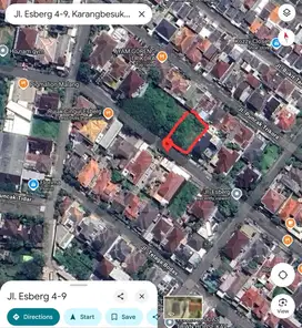 disewakan tanah lokasi strategis jalan raya esberg tidar malang