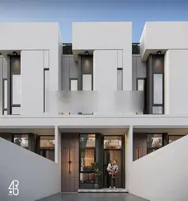 Townhouse Baru Jalan Pandan Komplek Krakatau Ville Medan Timur