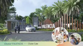 Rumah 2 lantai Cluster Valencia di Anvaya Juanda