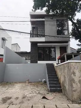 jual rumah  Modern 2 lantai bempel bintaro tanah besar