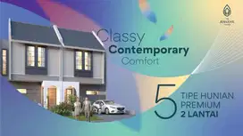 Rumah 2 lantai Termurah di Juanda Cluster Kensington di Anvaya Juanda