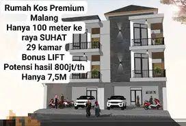 Rumah Kos Ekslusif Griya Shanta Executive Suhat Malang