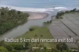 Tanah view laut los sungai di sentral medewi, boleh ambil 1500m2