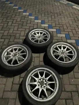 Velg rays ce28 pcd 4x100/114 by jf luxury