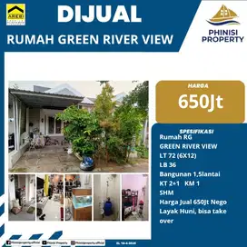 RUMAH RG GREEN RIVER VIEW