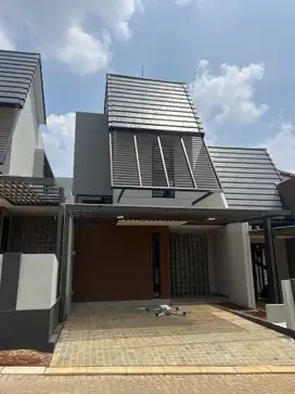 Rumah Modern Tipe Mahoni Di Cluster Cendana Residence