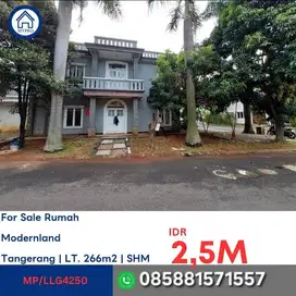 JUAL RUMAH MODERNLAND KOTA MODERN CASH ONLY