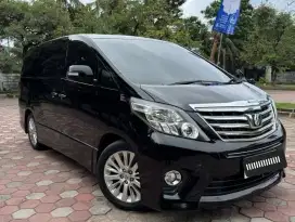 Alphard 2.4G SC tahun 2013/12 Good Condition Km 79.999 asli record