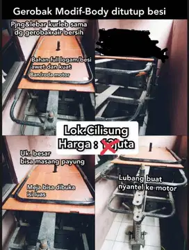 Jual BU Gerobak Usaha Modifikasi