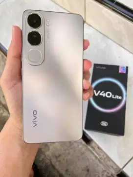 Vivo V40 Lite 5G 8/256gb lengkap garansi aktif