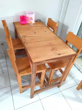 meja makan & meja kasir