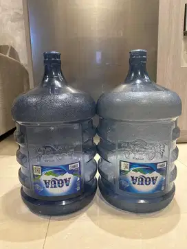 GALON AQUA BEKAS 3pcs ORIGINAL ASLI SECOND GALON AIR SAJA