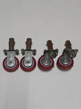 Jual Sepaket 4 Roda Shinhee Ukuran diameter 10 cm lebar roda 3 cm