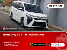[ SUNROOF ] Toyota Voxy 2.0 ATPM Putih NIK 2021/2022