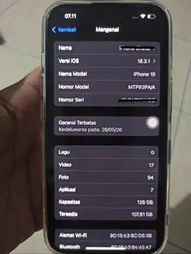 iPhone 15 black iBox PA/A