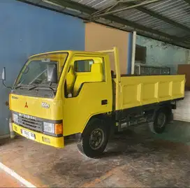 Mitsubishi ps 100 truk engkel ragasa umplung truck ps100 bak 3 way buk