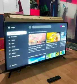 TV android 42 Coocaa Digital Bluotooth Mulus No-minus (lkp-Dus)