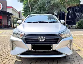 DAUHATSU AYLA X AT 2024 LIKE NEW MOBIL TERAWAT SIAP PAKAI KM ANTIK