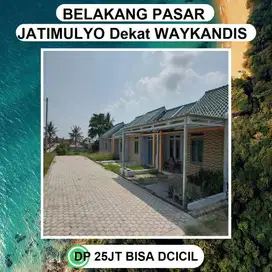 RUMAH HUNIAN Minimalis Ideal di BELAKANG PASAR DAN SPBU Jatimulyo,