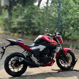MULUS ABIS! YAMAHA MT25 OLD MERAH 2015 PAJAK HIDUP SIAP GAS