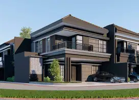 Dijual Rumah Minimalis Modern Baru Gress Hook Sutorejo Selatan 2 Lanta