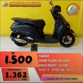 YAMAHA GRAND FILANO LUX TAHUN 2024 MULUS CASH KREDIT BERGARANSI