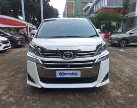DP 5% Toyota Vellfire 2.5 G Bensin-AT 2018 BYE