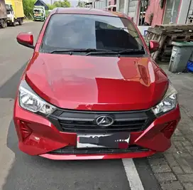 Tdp 5 Jutaan daihatsu new ayla x mt ruby red airbag