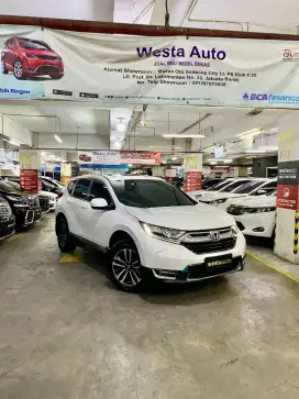 KM 62rb Panoramic Honda CRV Turbo Prestige 2017 AT Like new 2018