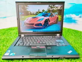 LAPTOP LENOVO T410 i5 8GB SSD 128GB & HDD320GB DESIGN CODING NGEBUT