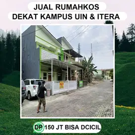 JUAL RUMAH KOS SUKARAME DIAPIT KAMPUS BESAR ITERA DAN KAMPUS UIN