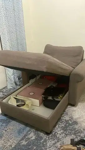 Sofa Single Informa Dengan Storage