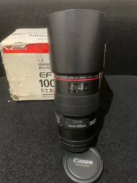 Lensa canon 100 mm f/2.8