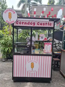 di jual gerobak ex corndog