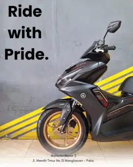Yamaha Aerox 155 ABS Tahun 2024 Tangan Pertama Bergaransi, Lukman
