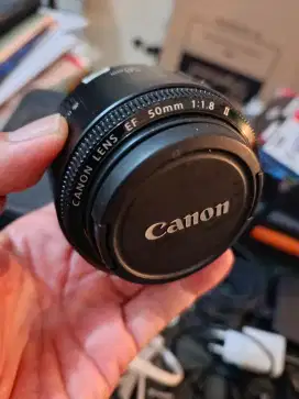 Lensa canon 50mm f1.8