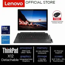 Lenovo X12 Detachable G2 ULT7 32G 1T
