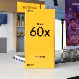 Realme Note 60x ram 4+8gb ready garansi resmi bisa cod