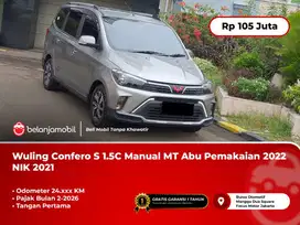 [ PAJAK PANJANG ] Wuling Confero S 1.5C Manual MT Abu NIK 2021/2022