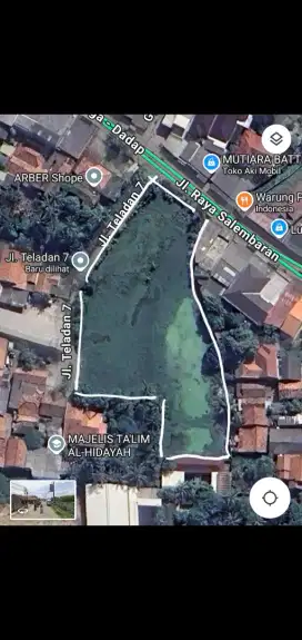 Dijual tanah di jalan Raya Salembaran, 4175 M2, SHM