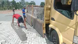 tukang pasang paving block