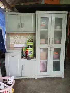 Dijual lemari peralatan dapur