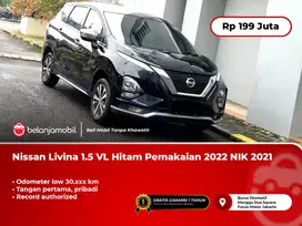 [ LOW KM ] Nissan Livina 1.5 VL Hitam 2021/2022