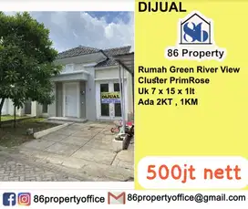 Di jual rumah CLUSTER PRIMROSE GREEN RIVER VIEW,Tanjung bunga
