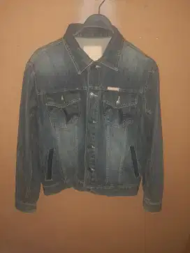 Jaket jeans trucker EVISU original size L