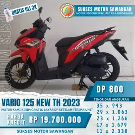 1 jam proses ACC order pake CC/Kredivo Vario 125 TH 2023 Plat Jakarta