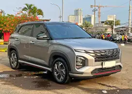 Creta Prime AT 2024 Matic Abu Muda Hyundai Silver Two Tone bs TT