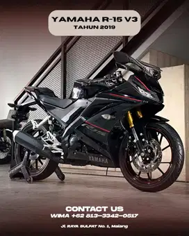 YAMAHA R-15 V3 tahun 2019 - WIMA MUSTIKA SULFAT