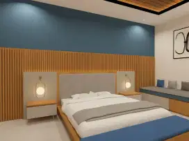 Jasa interior design WPC aesthetic
